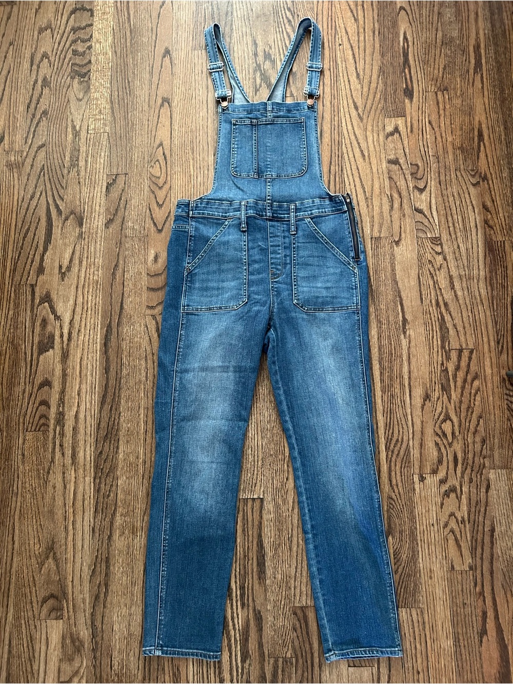 Madewell Blue Denim Women's Bib Overalls